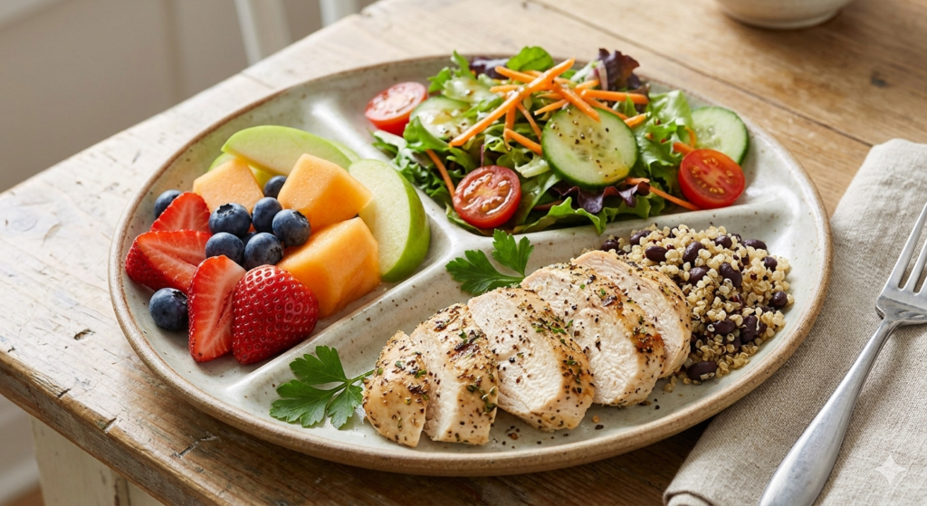 healthy diet plan for weight loss without exercise