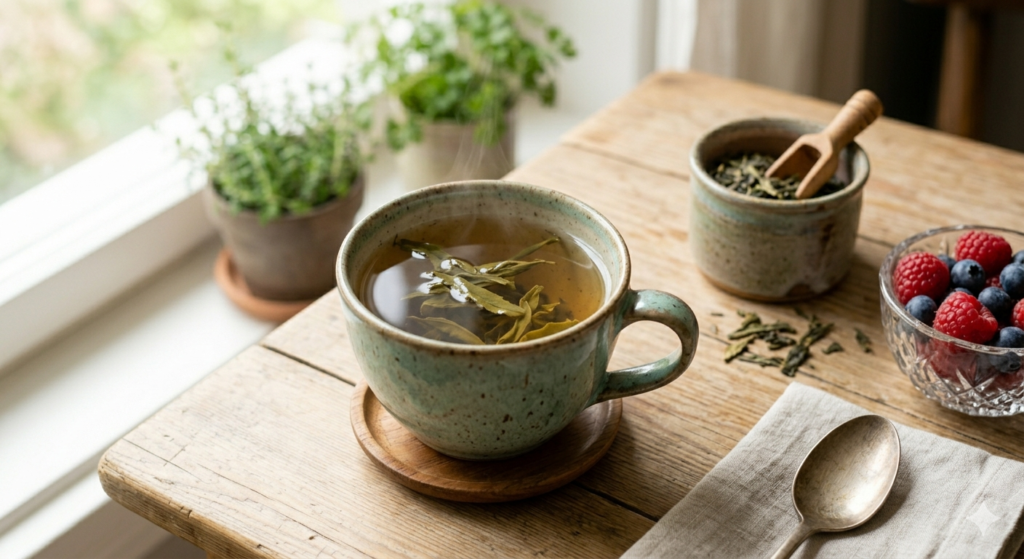 green tea for fat burning and metabolism boost