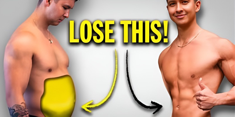 lose belly fat naturally at home before after